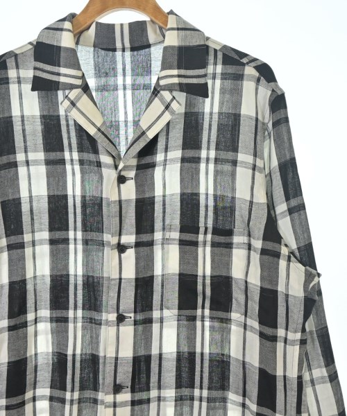 yohji yamamoto POUR HOMME（ヨウジヤマモトプールオム）カジュアルシャツ 黒 サイズ:3(M位) メンズ/2200713623031