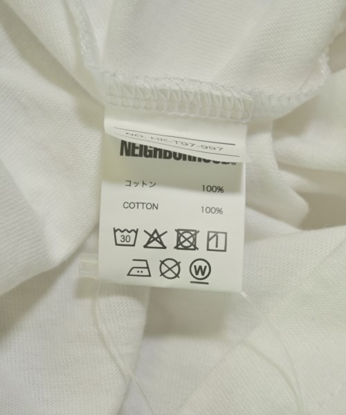 NEIGHBORHOOD（ネイバーフッド）Tシャツ・カットソー 白 サイズ:L メンズ/2200714650043
