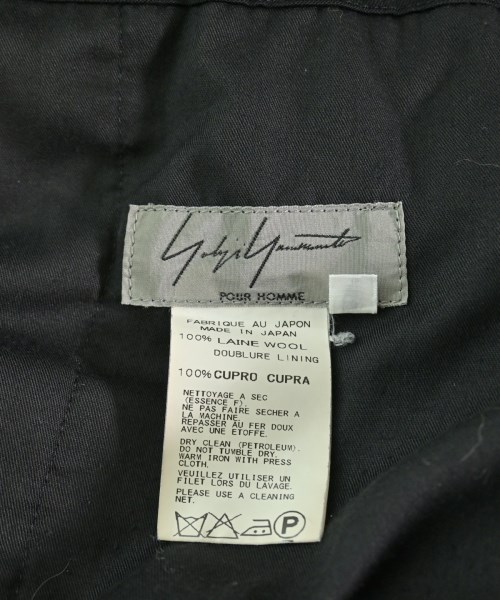 yohji yamamoto POUR HOMME（ヨウジヤマモトプールオム）その他 黒 サイズ:3(M位) メンズ/2200715074015