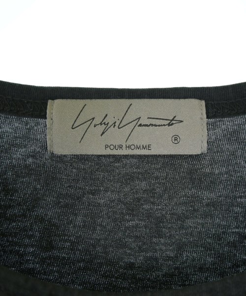 yohji yamamoto POUR HOMME（ヨウジヤマモトプールオム）Tシャツ・カットソー 黒 サイズ:3(M位) メンズ/2200715248041