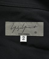 yohji yamamoto POUR HOMME（ヨウジヤマモトプールオム）カジュアルシャツ 黒 サイズ:2(S位) メンズ/2200715578032