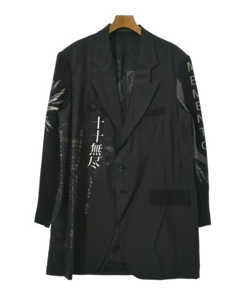 yohji yamamoto POUR HOMME（ヨウジヤマモトプールオム）カジュアルジャケット 黒 サイズ:2(S位) メンズ/2200715578049