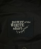 power of the WHITE shirt（パワーオブザホワイトシャツ）カジュアルシャツ 黒 サイズ:1(S位) メンズ/2200716179061