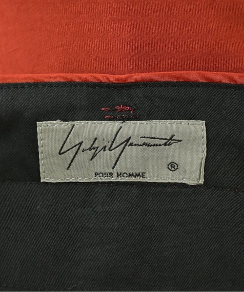 yohji yamamoto POUR HOMME（ヨウジヤマモトプールオム）その他 赤 サイズ:3(M位) メンズ/2200716179115