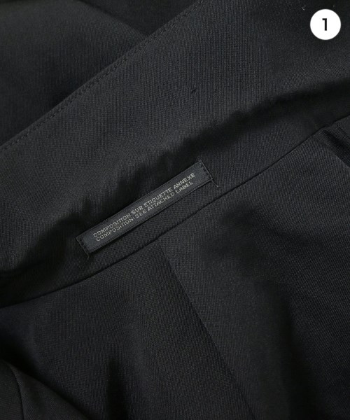 yohji yamamoto POUR HOMME（ヨウジヤマモトプールオム）その他 黒 サイズ:2(S位) メンズ/2200716606031