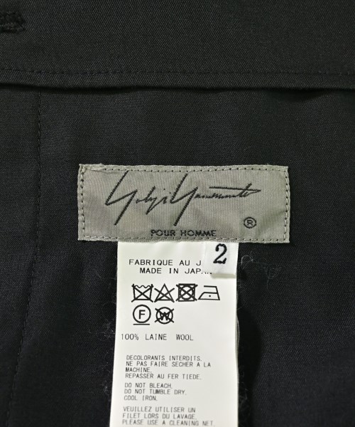 yohji yamamoto POUR HOMME（ヨウジヤマモトプールオム）その他 黒 サイズ:2(S位) メンズ/2200716606079