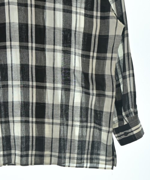 yohji yamamoto POUR HOMME（ヨウジヤマモトプールオム）カジュアルシャツ 黒 サイズ:2(S位) メンズ/2200716823018