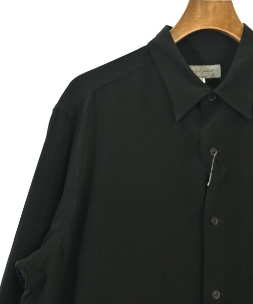 yohji yamamoto POUR HOMME（ヨウジヤマモトプールオム）ドレスシャツ 黒 サイズ:2(S位) メンズ/2200716853015