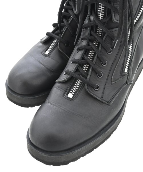 yohji yamamoto POUR HOMME（ヨウジヤマモトプールオム）ブーツ 黒 サイズ:4(27cm位) メンズ/2200716853039