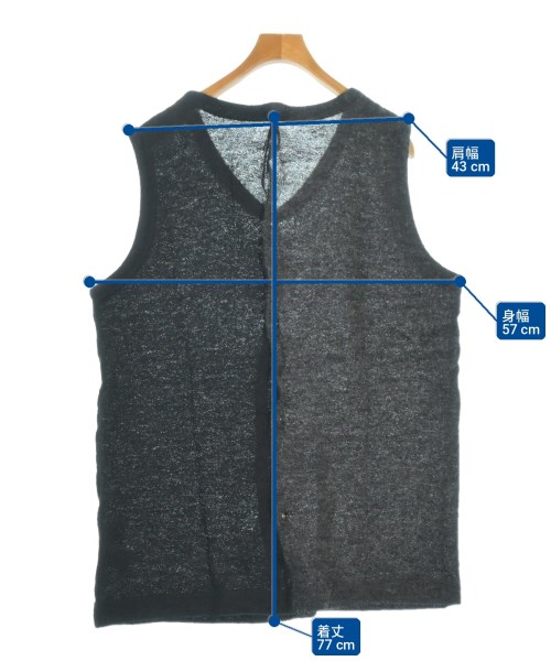 yohji yamamoto POUR HOMME（ヨウジヤマモトプールオム）カーディガン グレー サイズ:3(M位) メンズ/2200712020220