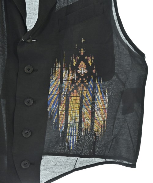yohji yamamoto POUR HOMME（ヨウジヤマモトプールオム）カジュアルシャツ 黒 サイズ:4(L位) メンズ/2200717482023