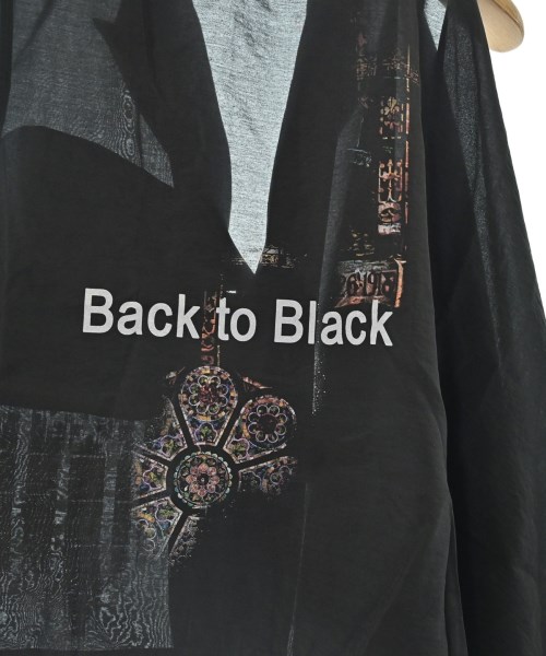 yohji yamamoto POUR HOMME（ヨウジヤマモトプールオム）カジュアルシャツ 黒 サイズ:4(L位) メンズ/2200717482023