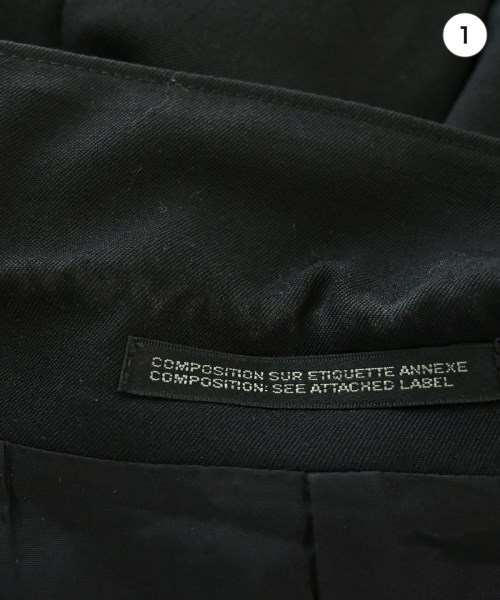 yohji yamamoto POUR HOMME（ヨウジヤマモトプールオム）カジュアルジャケット 黒 サイズ:2(S位) メンズ/2200717612017