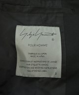 yohji yamamoto POUR HOMME（ヨウジヤマモトプールオム）カジュアルジャケット 黒 サイズ:2(S位) メンズ/2200717612017