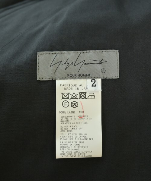 yohji yamamoto POUR HOMME（ヨウジヤマモトプールオム）その他 黒 サイズ:2(S位) メンズ/2200717612031