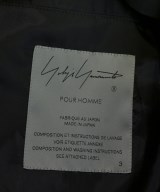 yohji yamamoto POUR HOMME（ヨウジヤマモトプールオム）カジュアルジャケット 黒 サイズ:3(M位) メンズ/2200717612055