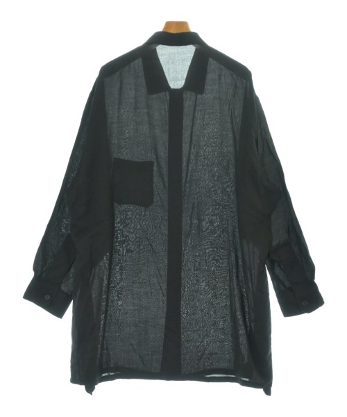 yohji yamamoto POUR HOMME（ヨウジヤマモトプールオム）カジュアルシャツ 黒 サイズ:2(S位) メンズ/2200717286010