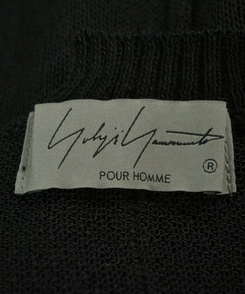 yohji yamamoto POUR HOMME（ヨウジヤマモトプールオム）ニット・セーター 黒 サイズ:3(M位) メンズ/2200717286027