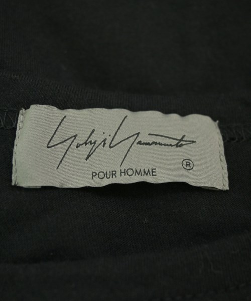 yohji yamamoto POUR HOMME（ヨウジヤマモトプールオム）Tシャツ・カットソー 黒 サイズ:3(M位) メンズ/2200717286034