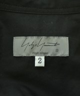 yohji yamamoto POUR HOMME（ヨウジヤマモトプールオム）カジュアルシャツ 黒 サイズ:2(S位) メンズ/2200718014025