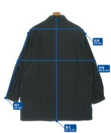 yohji yamamoto POUR HOMME（ヨウジヤマモトプールオム）カジュアルシャツ 黒 サイズ:2(S位) メンズ/2200718014025