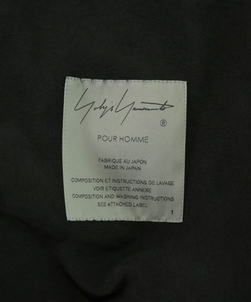 yohji yamamoto POUR HOMME（ヨウジヤマモトプールオム）カジュアルシャツ 黒 サイズ:-(XXL位) メンズ/2200718015022