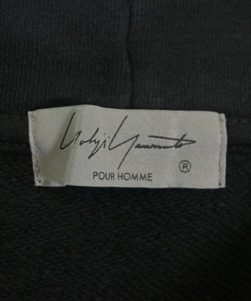 yohji yamamoto POUR HOMME（ヨウジヤマモトプールオム）パーカー 黒 サイズ:3(M位) メンズ/2200718605025