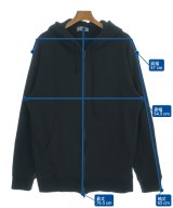 yohji yamamoto POUR HOMME（ヨウジヤマモトプールオム）パーカー 黒 サイズ:3(M位) メンズ/2200718605025