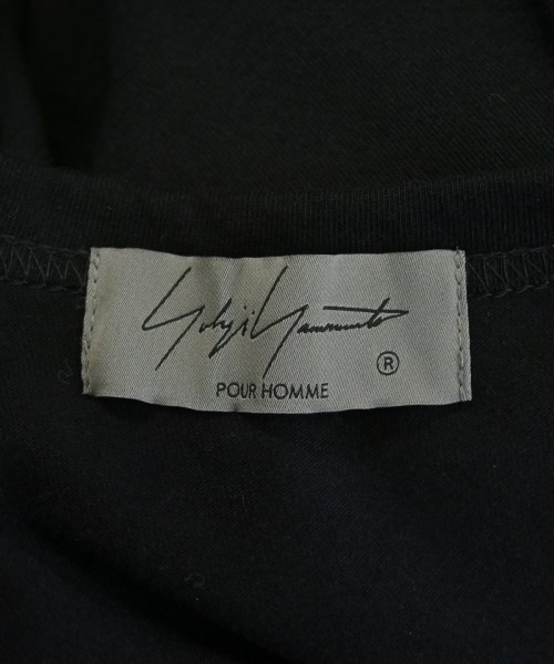 yohji yamamoto POUR HOMME（ヨウジヤマモトプールオム）Tシャツ・カットソー 黒 サイズ:3(M位) メンズ/2200717954018
