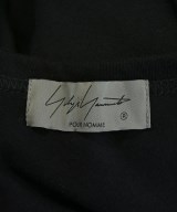 yohji yamamoto POUR HOMME（ヨウジヤマモトプールオム）Tシャツ・カットソー 黒 サイズ:3(M位) メンズ/2200717954018