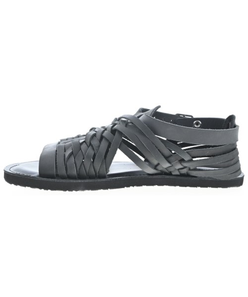 yohji yamamoto POUR HOMME（ヨウジヤマモトプールオム）サンダル 黒 サイズ:3(26cm位) メンズ/2200717954025