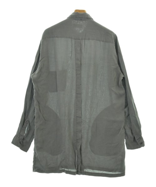 yohji yamamoto POUR HOMME（ヨウジヤマモトプールオム）カジュアルシャツ グレー サイズ:4(L位) メンズ/2200719076060