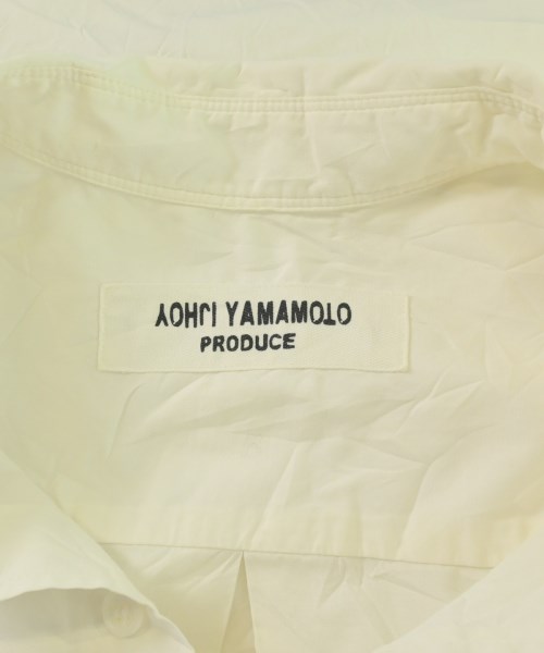 yohji yamamoto POUR HOMME（ヨウジヤマモトプールオム）カジュアルシャツ 白 サイズ:3(M位) メンズ/2200719076077