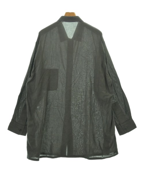 yohji yamamoto POUR HOMME（ヨウジヤマモトプールオム）カジュアルシャツ グレー サイズ:3(M位) メンズ/2200719076084