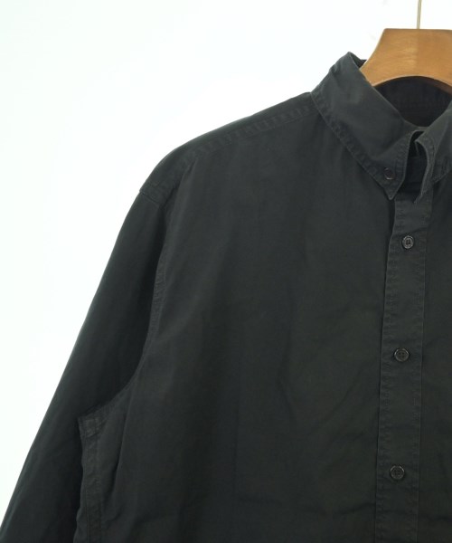 yohji yamamoto POUR HOMME（ヨウジヤマモトプールオム）カジュアルシャツ 黒 サイズ:4(L位) メンズ/2200719076091