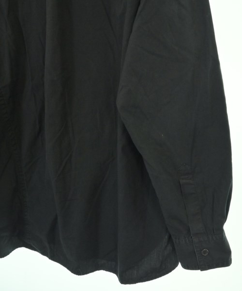 yohji yamamoto POUR HOMME（ヨウジヤマモトプールオム）カジュアルシャツ 黒 サイズ:4(L位) メンズ/2200719076091