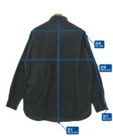 yohji yamamoto POUR HOMME（ヨウジヤマモトプールオム）カジュアルシャツ 黒 サイズ:4(L位) メンズ/2200719076091