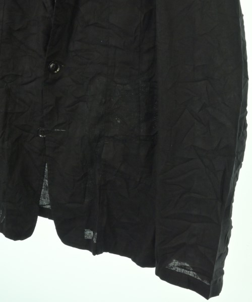 yohji yamamoto POUR HOMME（ヨウジヤマモトプールオム）カジュアルジャケット 黒 サイズ:4(L位) メンズ/2200719076121