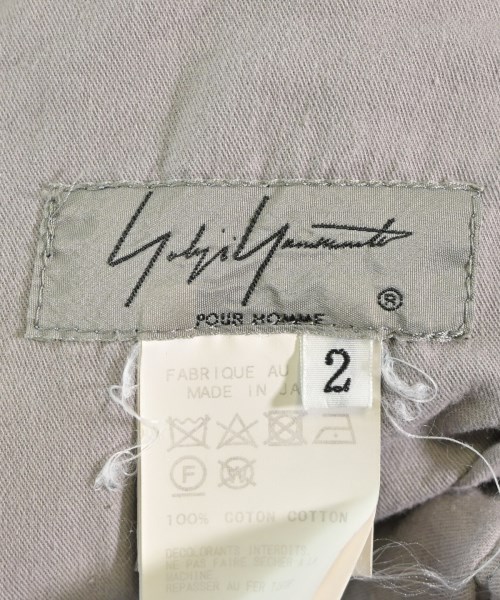 yohji yamamoto POUR HOMME（ヨウジヤマモトプールオム）その他 グレー サイズ:2(S位) メンズ/2200719076145