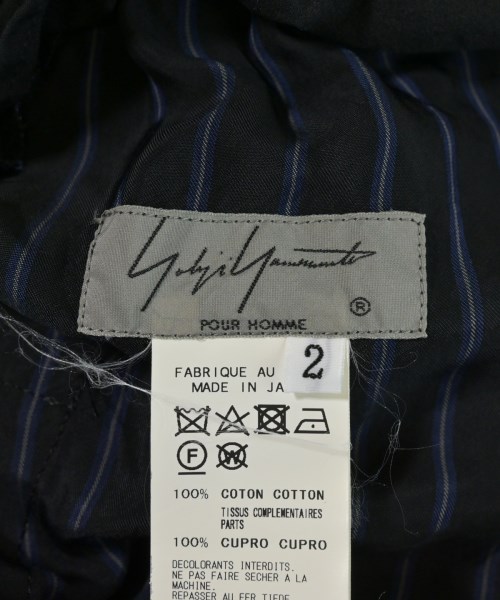 yohji yamamoto POUR HOMME（ヨウジヤマモトプールオム）その他 黒 サイズ:2(S位) メンズ/2200719539060