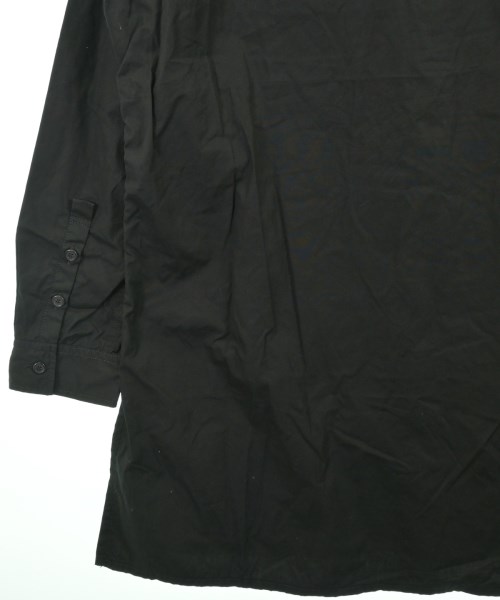 yohji yamamoto POUR HOMME（ヨウジヤマモトプールオム）カジュアルシャツ 黒 サイズ:2(S位) メンズ/2200719574047