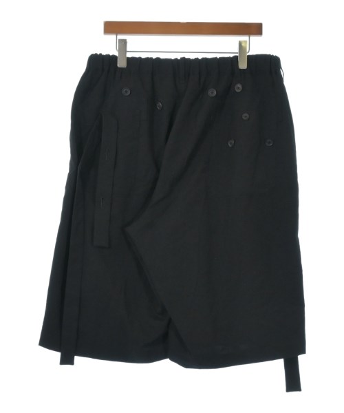 yohji yamamoto POUR HOMME（ヨウジヤマモトプールオム）ショートパンツ 黒 サイズ:4(L位) メンズ/2200635331021