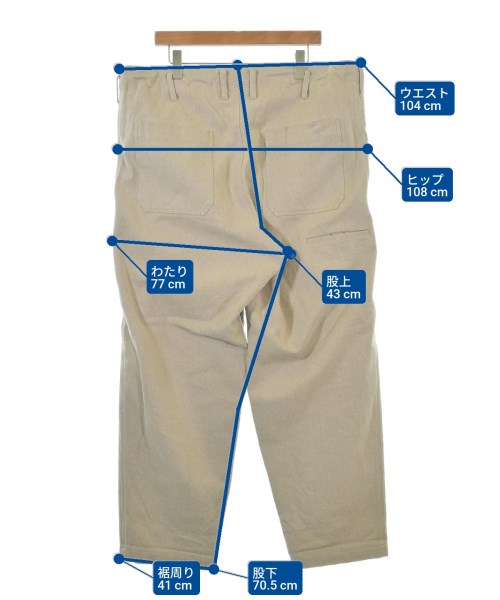 yohji yamamoto POUR HOMME（ヨウジヤマモトプールオム）その他 ベージュ サイズ:2(S位) メンズ/2200645839029