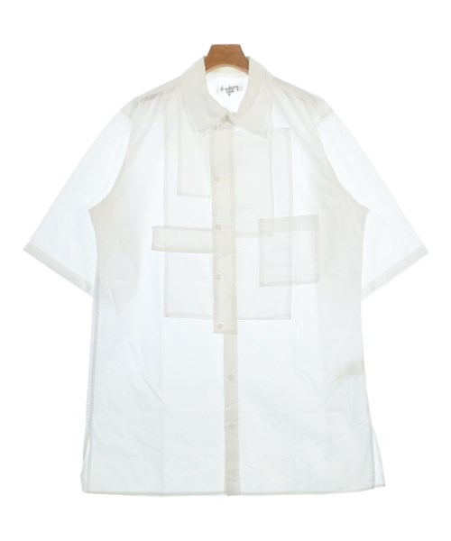 yohji yamamoto POUR HOMME(ヨウジヤマモトプールオム)カジュアルシャツ 白 サイズ:3(M位)/2200629863033