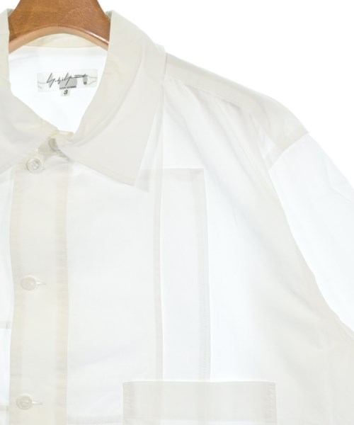 yohji yamamoto POUR HOMME（ヨウジヤマモトプールオム）カジュアルシャツ 白 サイズ:3(M位) メンズ/2200629863033