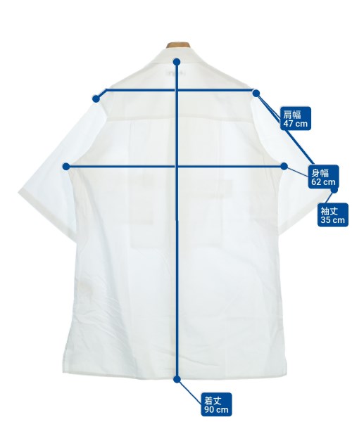 yohji yamamoto POUR HOMME（ヨウジヤマモトプールオム）カジュアルシャツ 白 サイズ:3(M位) メンズ/2200629863033