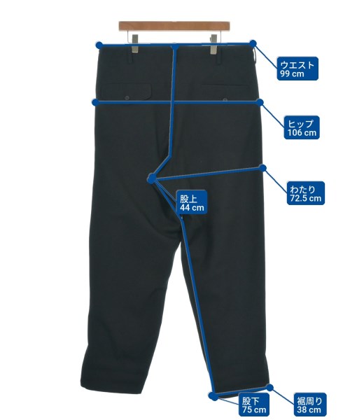 yohji yamamoto POUR HOMME（ヨウジヤマモトプールオム）その他 黒 サイズ:3(M位) メンズ/2200646400020