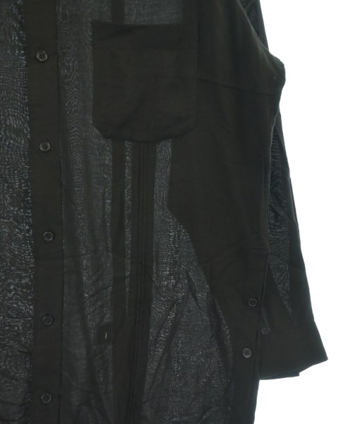yohji yamamoto POUR HOMME（ヨウジヤマモトプールオム）カジュアルシャツ 黒 サイズ:3(M位) メンズ/2200646400044