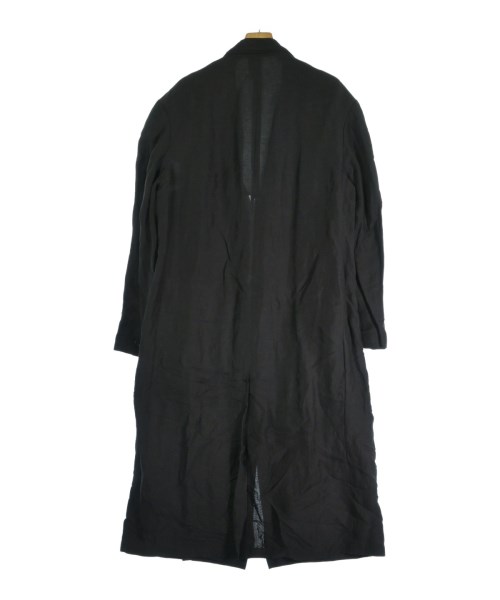 yohji yamamoto POUR HOMME（ヨウジヤマモトプールオム）チェスターコート 黒 サイズ:3(M位) メンズ/2200646531137