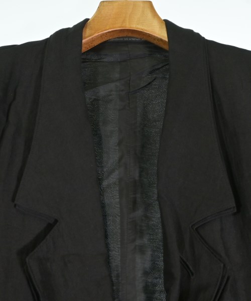 yohji yamamoto POUR HOMME（ヨウジヤマモトプールオム）チェスターコート 黒 サイズ:3(M位) メンズ/2200646531137